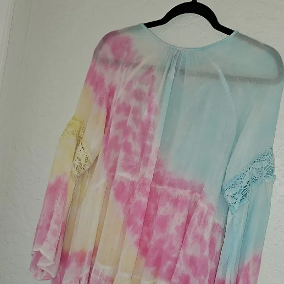 Tie-Dye Dress/Beach Cover-up - Picture 13 of 17
